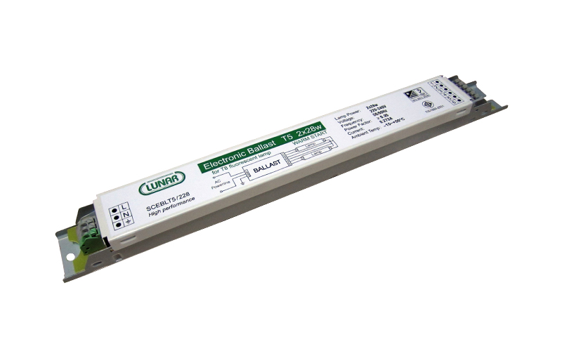 Electronic ballast for T5  fluorescent lamp